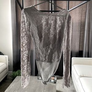 Nwt lace bodysuit from Jet Set diaries / revolve